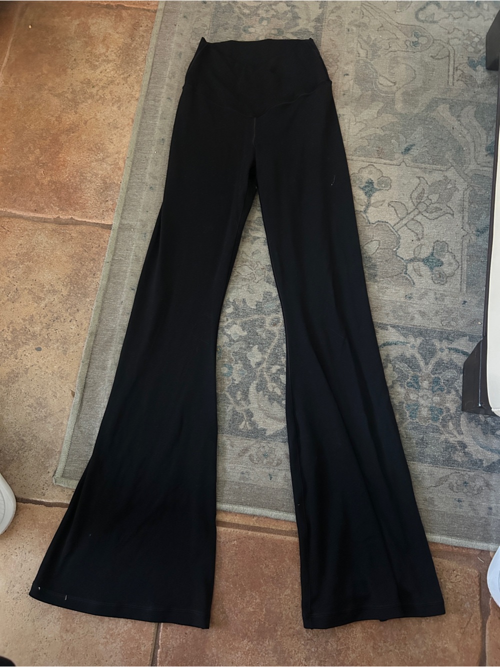 Aerie Black flare leggings